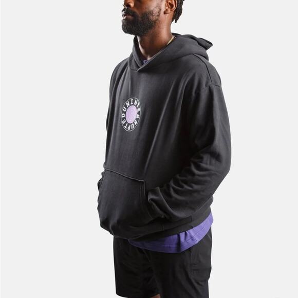 Uninterupted Welcome To The Jam Hoodie in Black - Picture 10 of 12